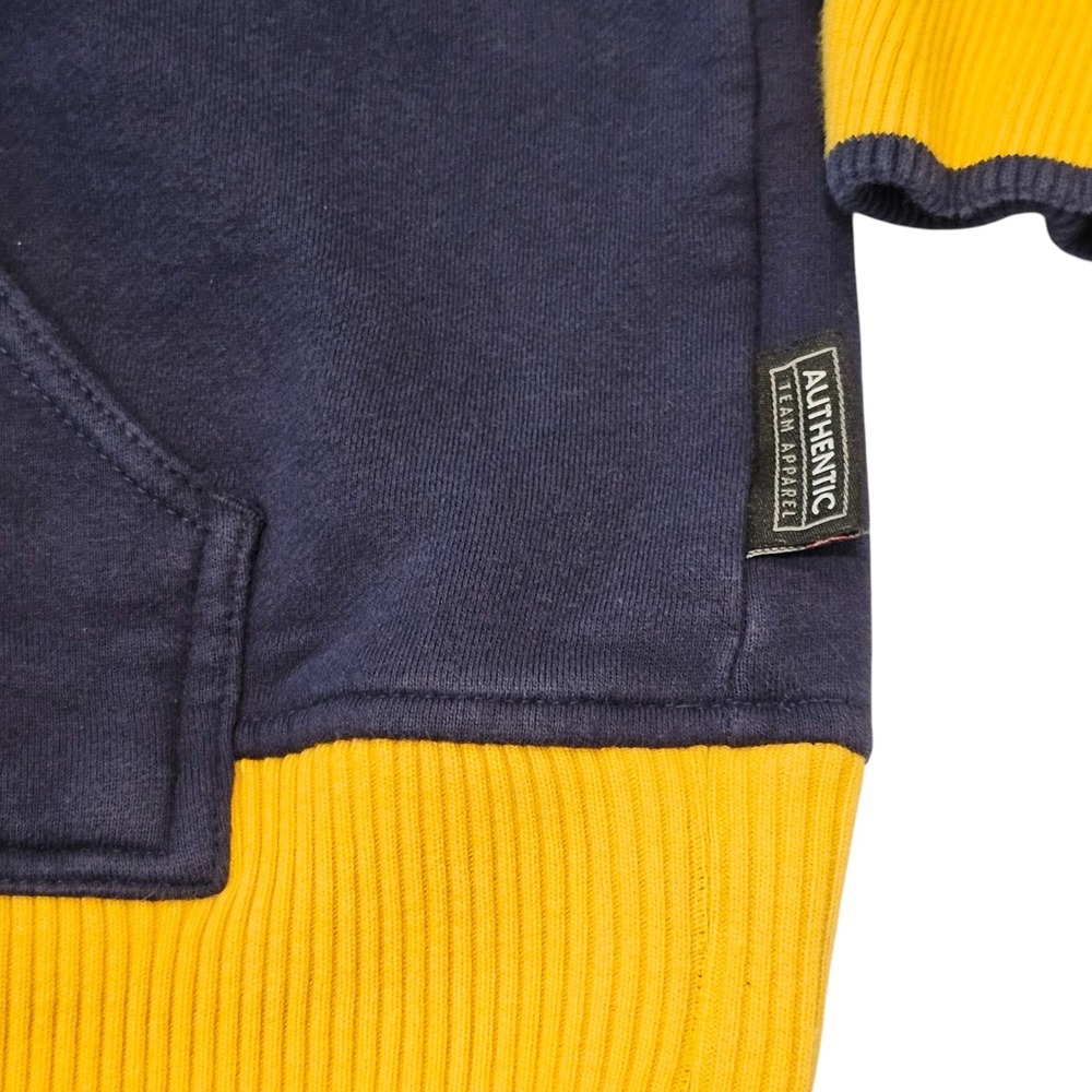 VTG Nike Team West Virginia Mountaineers Hoodie Center Swoosh NCAA Y2K Size L - Picture 5 of 12